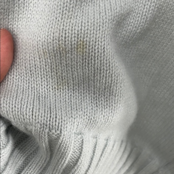 Vince Wool cashmere baby blue sweater Medium - Picture 5 of 6